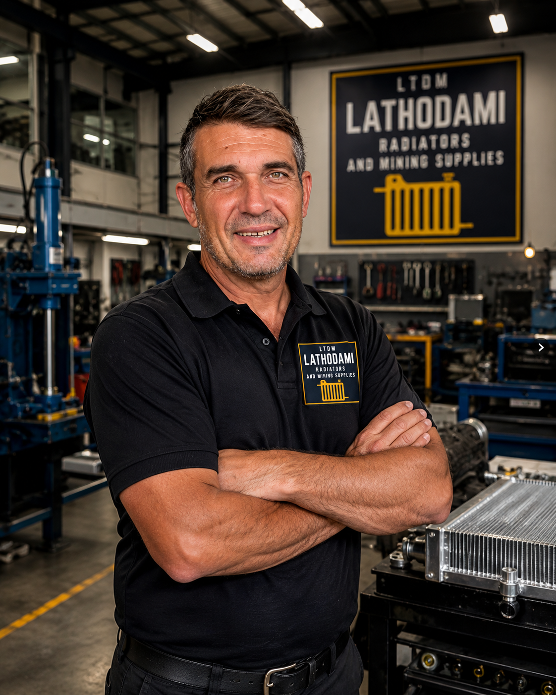 Gys Van Rooyen, Founder and Owner of LTDM Radiators and Mining Supplies