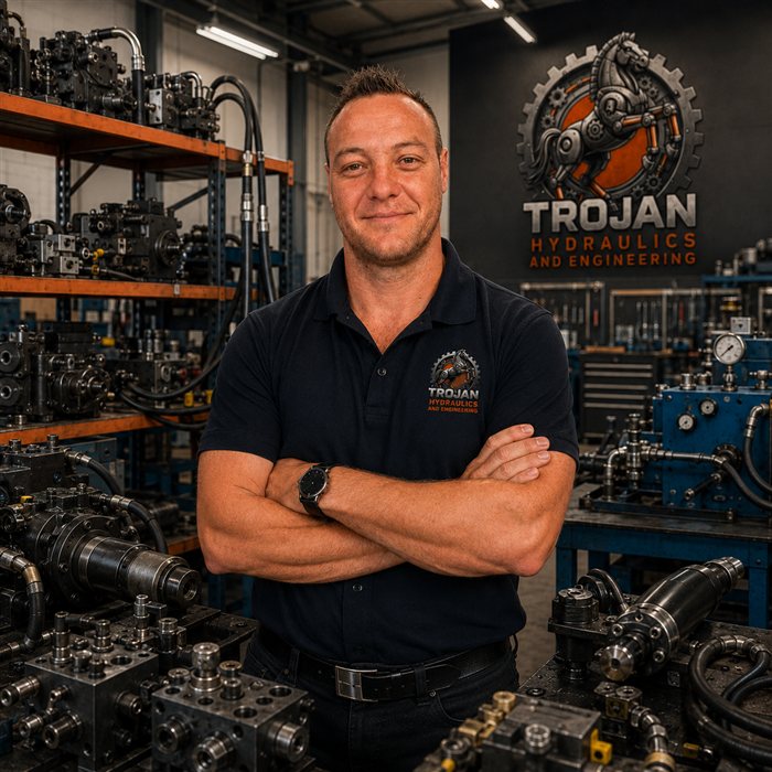 Morne Truter, Hydraulic Specialist and Co-Founder at Trojan Hydraulics